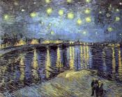 Vincent Van Gogh : Starry Night Over the Rhone